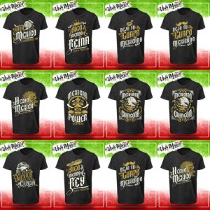 10 Plantillas Playeras Viva México