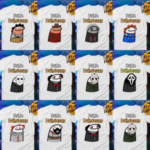 10 Plantillas Playeras Flork Halloween