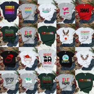 17 Plantillas Playeras Navidad Feliz