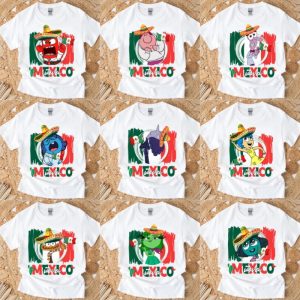 9 Plantillas Playeras Intensamente México