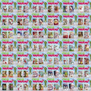 50 Plantillas Tazas Variadas de Navidad