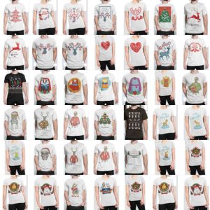 62 Plantillas Playeras Navidad