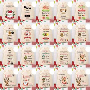 17 Plantillas Costales Navidad