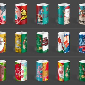 11 Tazas Navidad Variada