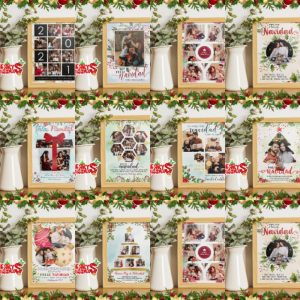 10 Plantillas Cuadros de Feliz Navidad