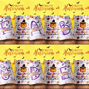 6 Plantillas Abecedario Halloween