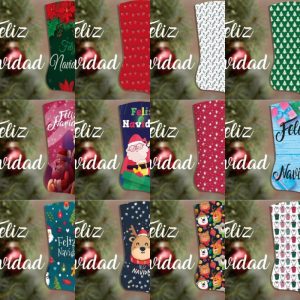 12 Plantillas Botas Feliz Navidad
