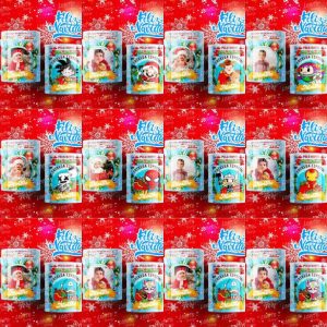 10 Plantillas Tazas Navidad Animada