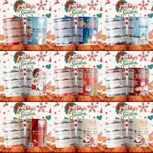 8 Plantillas Tazas Calendario 2024