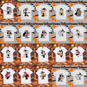 18 Plantillas Playera de Princesas en Halloween