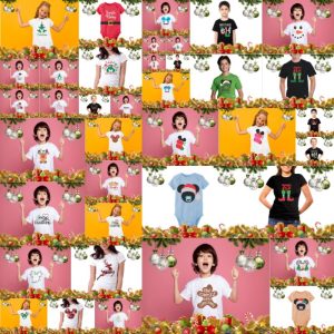 119 Plantillas Playeras Navidad Infantil