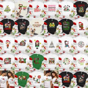 28 Plantillas Playeras Merry Christmas