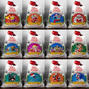 12 Plantillas Costales Caricaturas Navideñas