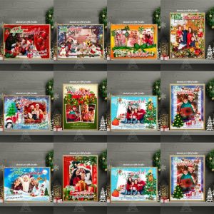 10 Plantillas Cuadros de Navidad