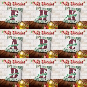 26 Cojines Navidad Abecedario