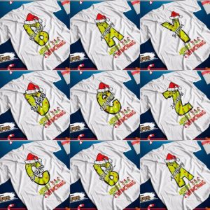 26 Plantillas Playeras de Abecedario Grinch