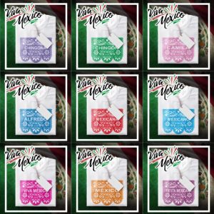 9 Plantillas Playeras Papel Picado México