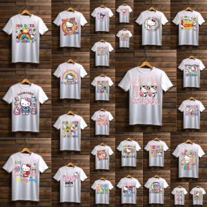 27 Plantillas Playeras Hello Kitty Escuela