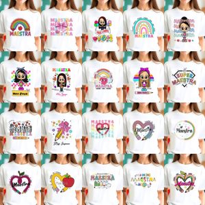 20 Plantillas Playeras La Mejor Maestra