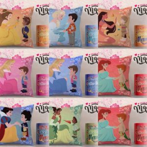 8 Plantillas Taza y Cojin Mamá Princesa