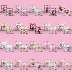 18 Plantillas Tazas Best Mom