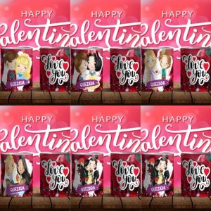 5 Plantillas Tazas Princesas Valentines Day