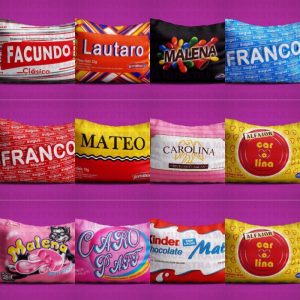 11 Plantillas Cojines Golosinas
