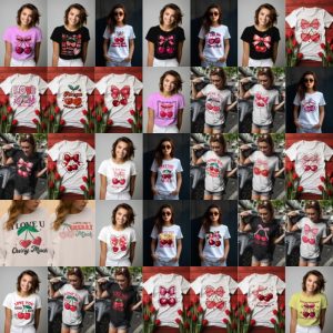 45 Plantillas Playeras San Valentin Cherry
