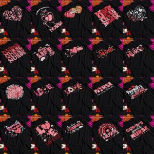 20 Plantillas Playeras San Valentin Enfermeras