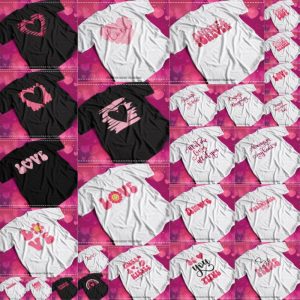 60 Plantillas Playeras Besties
