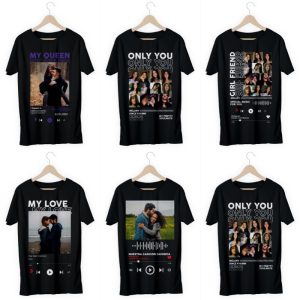 5 Plantillas Playeras Spotify Love