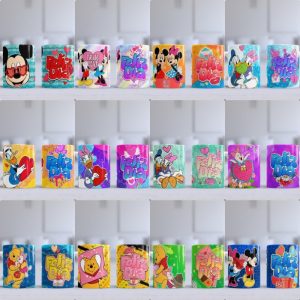 12 Plantillas Tazas Caricaturas Feliz Dia