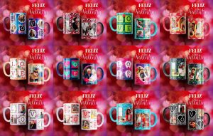12 Plantillas Tazas Love Love