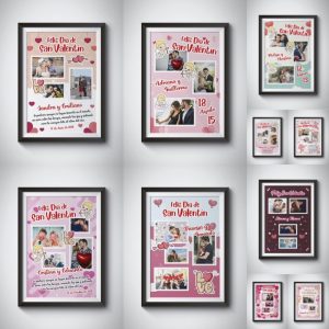 10 Plantillas Cuadros Feliz San Valentin
