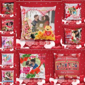 10 Plantillas Cojin Feliz San Valentin