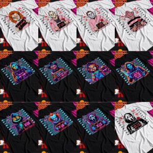12 Plantillas Playeras San Valentin Horror