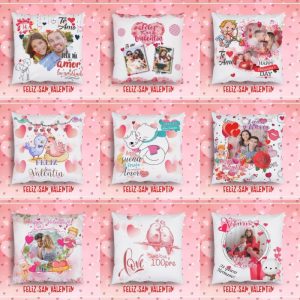 9 Plantillas Cojines San Valentin Mágico