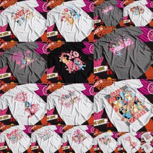 17 Plantillas PNG Playera Bluey San Valentin
