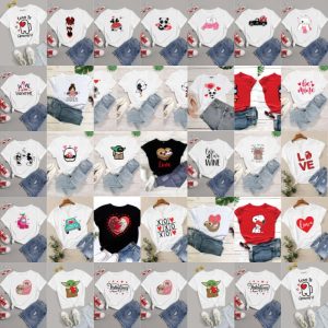 31 Plantillas Playeras Amor y Amistad