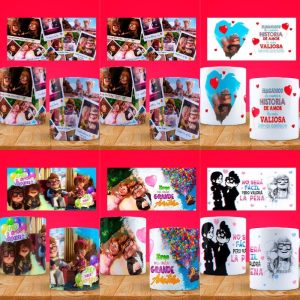 6 Plantillas Tazas Up Movie Amor