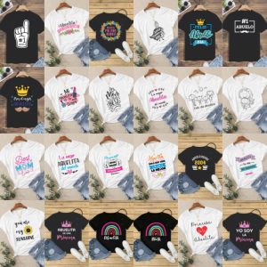 24 Plantillas Playeras Día del Abuelo