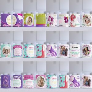 10 Plantillas Tazas Day Woman