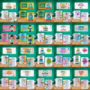 20 Plantillas Tazas Super Profe