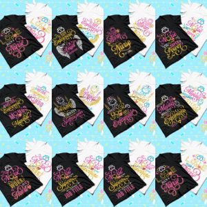 10 Plantillas Playera Enfermera