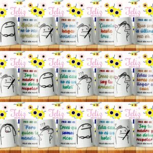 11 Plantillas Tazas Flork Mamá Feliz