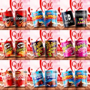 8 Plantillas Tazas Frituras y Dulces