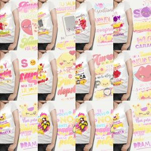 10 Plantillas Playera Amor Tóxico