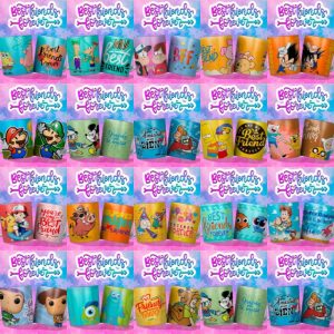 18 Plantillas Tazas Amor y Amistad
