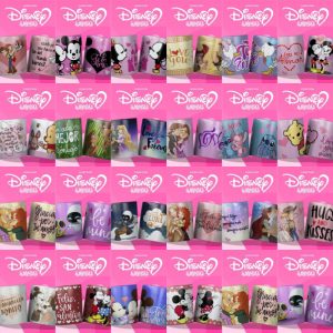 22 Plantillas Tazas Disney Love