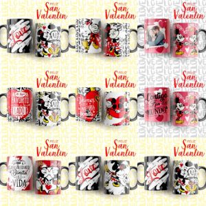 7 Plantillas Amor Disney